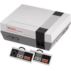 ORIGINAL 1985 NINTENDO NES GAME CONSOLE WITH 2 CONTROLLERS & GAME